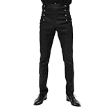 Amxleh Mittelalter Kleidung Herren Viktorianische Hose Cosplay Kostüm...