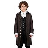 BPURB Jungen Gothic Mittelalter Frack Mantel Steampunk Viktorianischer...