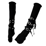 BDSHUNBF 1 Paar Fingerlose Handschuhe, Punkhandschuhe, Goth Arm Ärmel,...