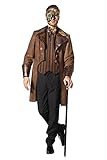 TH-MP Edles Steampunk 2 Teiliges Kostümset Herren Gehrock Weste...