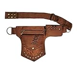 Larswon Renaissance Tasche Beintasche für Frauen Renaissance Gürtel...