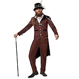 dressforfun 900493 - Herrenkostüm Steampunk GRAF, Extravagantes und...