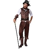 dressforfun 900491 - Herrenkostüm Steampunk Abenteuerer, Outfit in einer...
