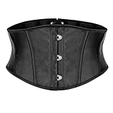 JasGood Damen Korsett Gürtel Underbust Boned Lace Up Waspie Gürtel...